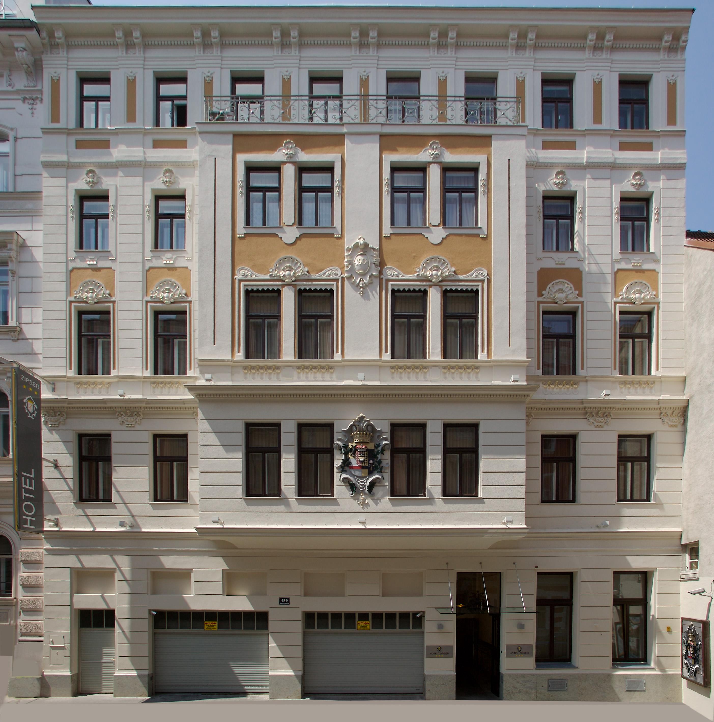 Hotel Zipser Wien Exterior foto